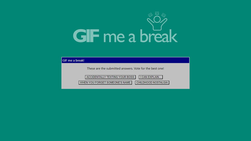 Скриншот 6 к игре GIF me a break!