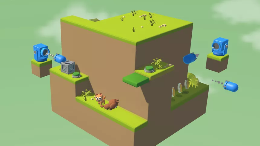 Скриншот 6 к игре Cat Dog Go Adventure