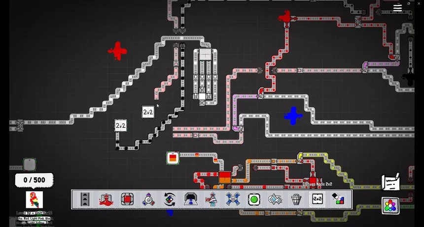 Скриншот 5 к игре Color Factory: Automation Meets Canvas