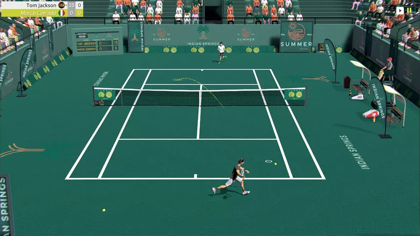 Скриншот 5 к игре Cross Court Tennis 3
