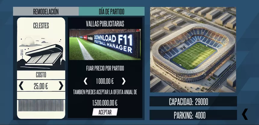 Скриншот 6 к игре F11 Football Manager