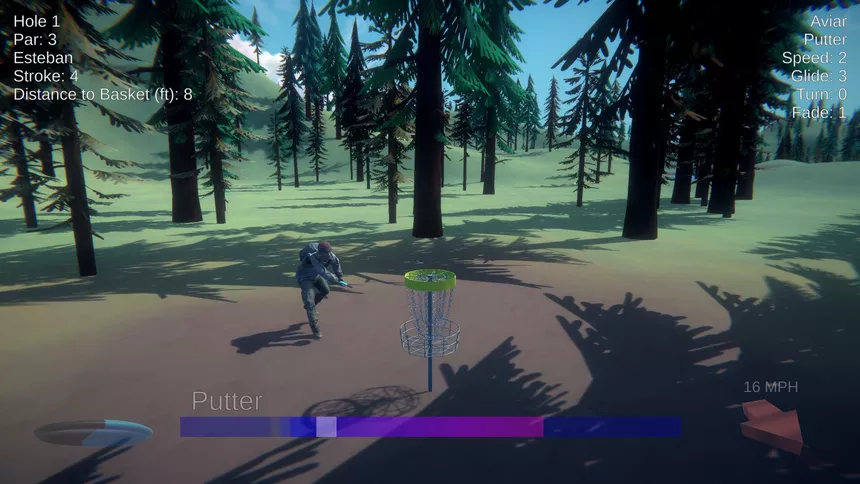 Скриншот 6 к игре Disc Golf