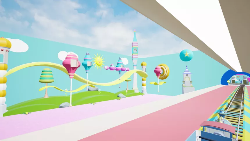 Скриншот 7 к игре Sunny Shores Coaster Ride