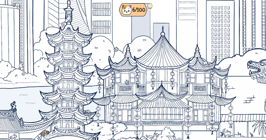 Скриншот 5 к игре Cats and the City: Shanghai