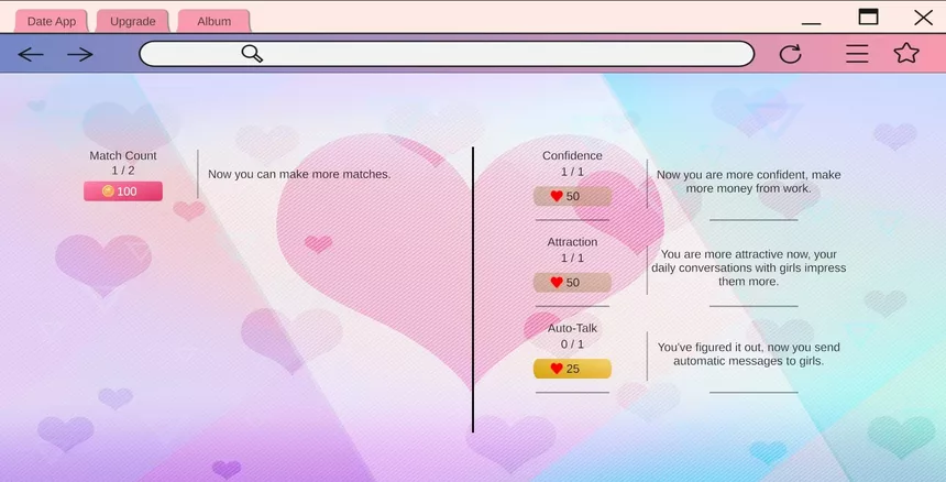 Скриншот 6 к игре Dating App Simulator