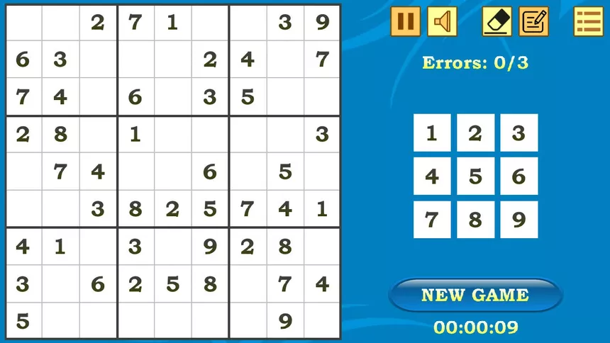 Скриншот 5 к игре Sudoku