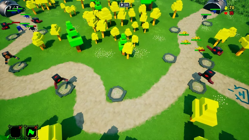 Скриншот 7 к игре Cubefence