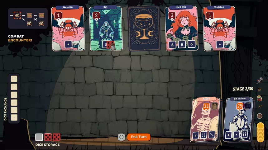 Скриншот 5 к игре Dice x Dice — A Dicebuilder Roguelike