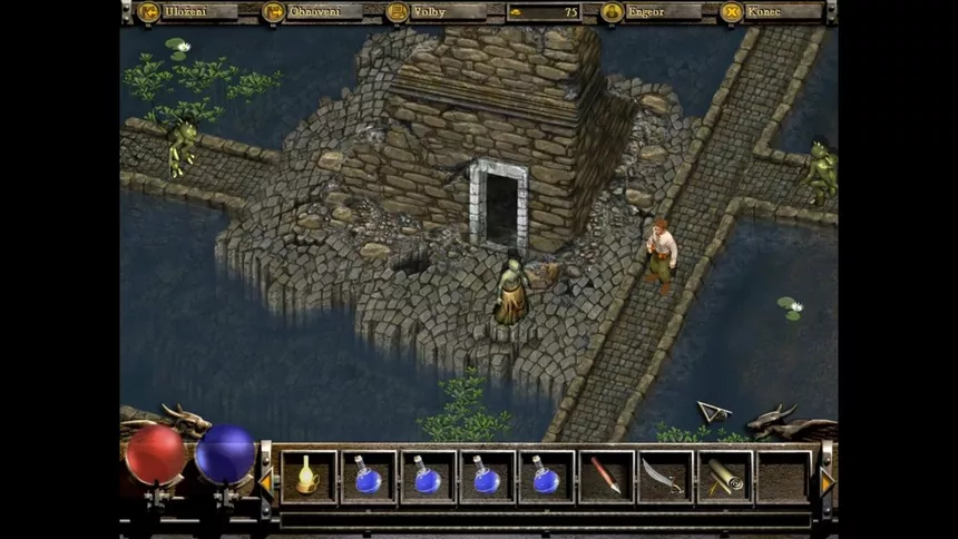 Скриншот 8 к игре Brány Skeldalu 2: Pátý učedník