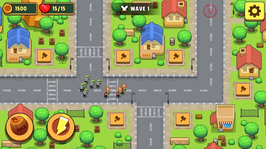 Скриншот 5 к игре Zombie Tower Defense