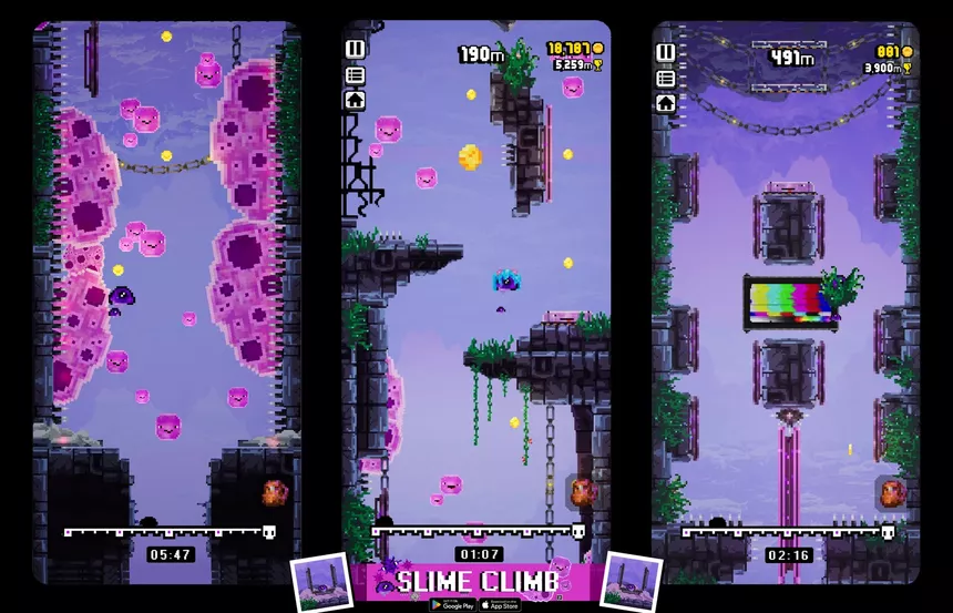 Скриншот 5 к игре SlimeClimb