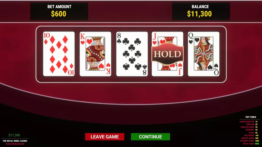 Скриншот 6 к игре The Royal Rebel Casino