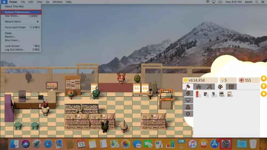 Скриншот 6 к игре Cozy Desktop Konbini