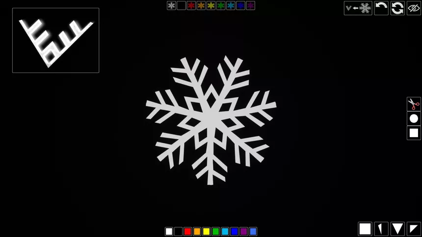 Скриншот 5 к игре Snowflake Master