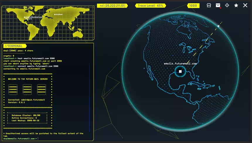 Скриншот 5 к игре Void Future: Hacking Protocol