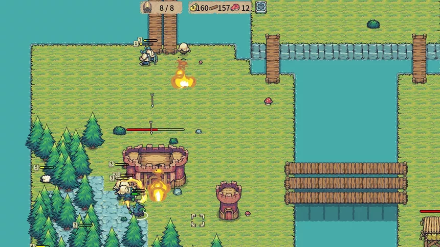 Скриншот 5 к игре Four Mini Kingdoms War