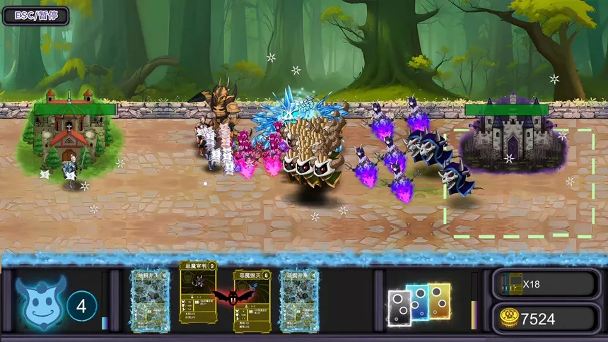 Скриншот 5 к игре 怪物复仇卡牌 MONSTER REVENGE CARDS