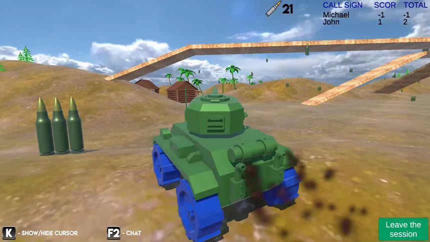 Скриншот 5 к игре Tanks online