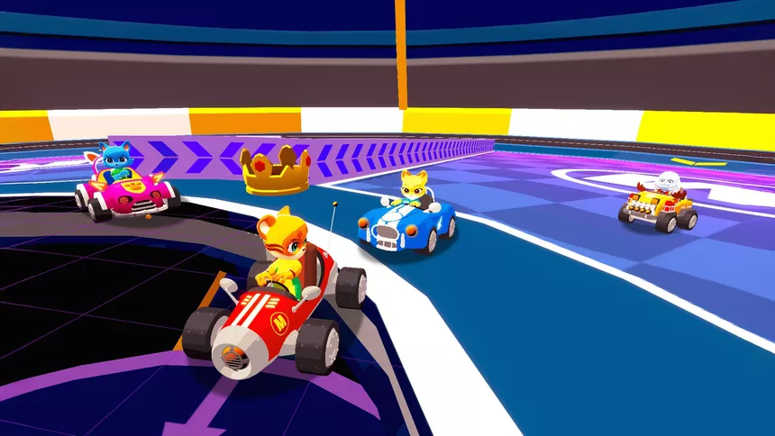 Скриншот 8 к игре MEGARACER QUANTUMRUSH
