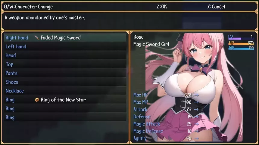 Скриншот 6 к игре Magic Sword Girl Twins