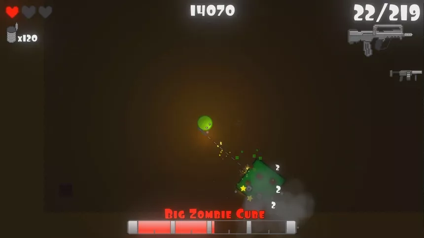 Скриншот 5 к игре Zombie Cubes 2