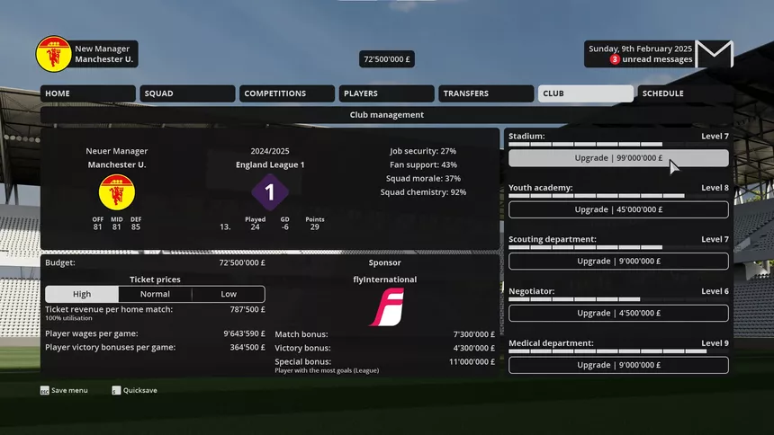 Скриншот 5 к игре Football Career Mode 26