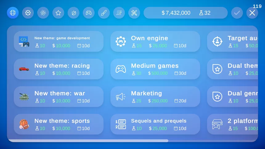 Скриншот 7 к игре Games Tycoon