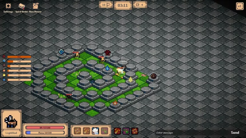 Скриншот 6 к игре Elemental Labyrinth