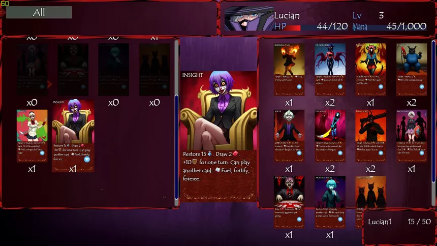 Скриншот 5 к игре SIN CARDS: Welcome to the Netherworld