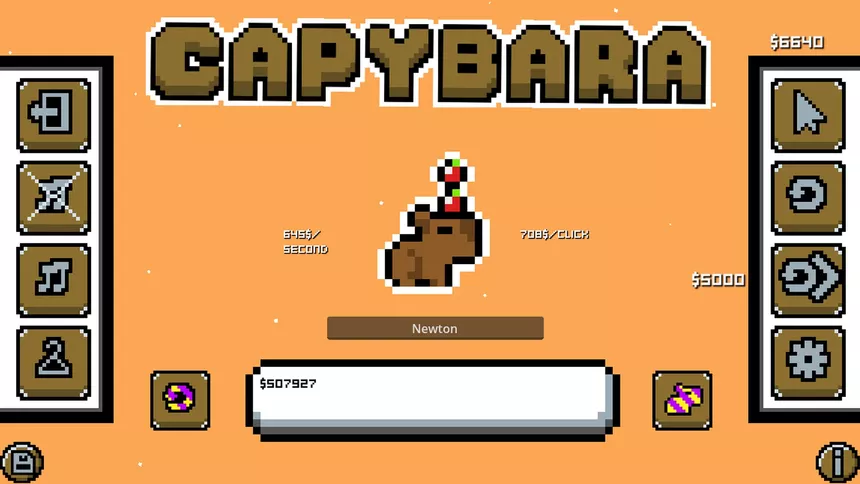 Скриншот 5 к игре Capybara Achievement Clicker