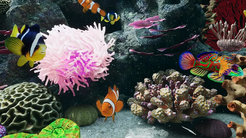 Скриншот 7 к игре Sea Aquarium Screensaver