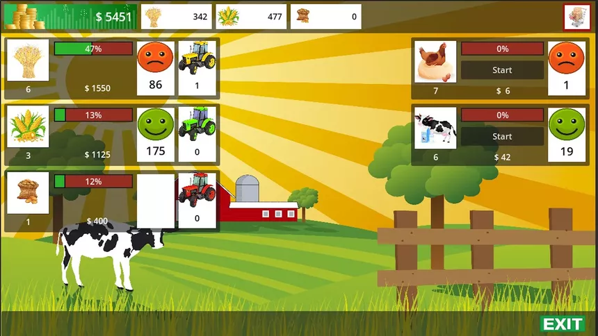 Скриншот 5 к игре Idle Farm tycoon