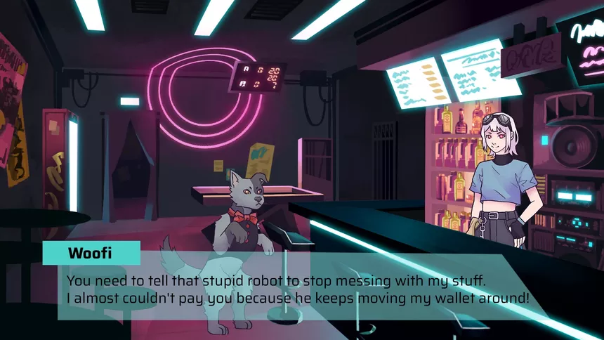 Скриншот 5 к игре Nolean: The Space Bartender