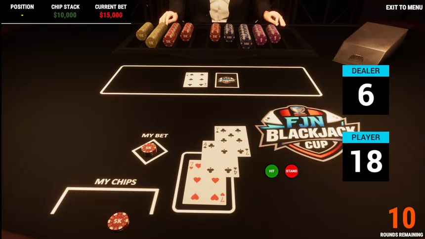 Скриншот 5 к игре FJN Blackjack Cup