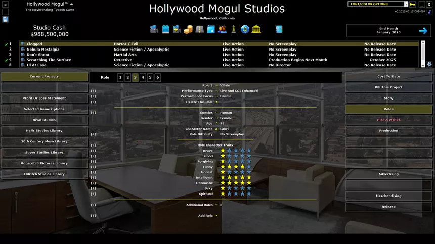 Скриншот 6 к игре Hollywood Mogul 4