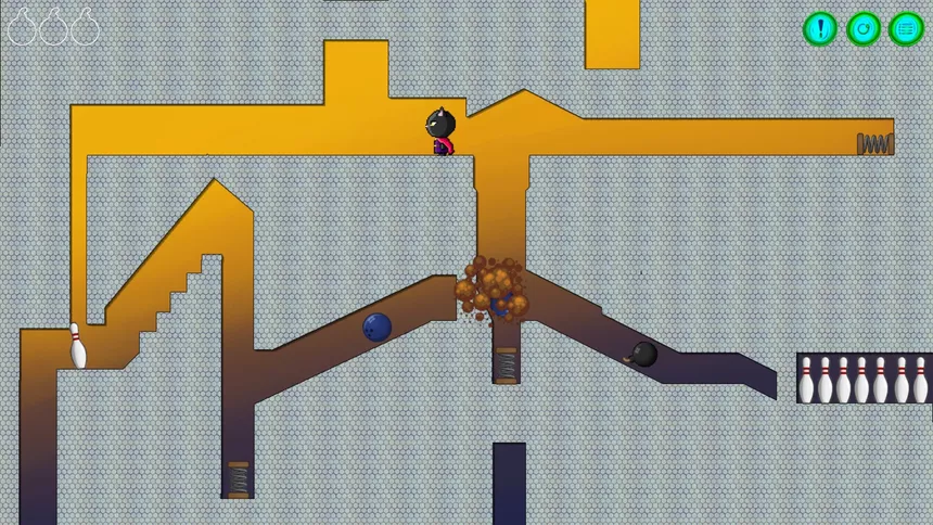 Скриншот 8 к игре Bomb Bowling X