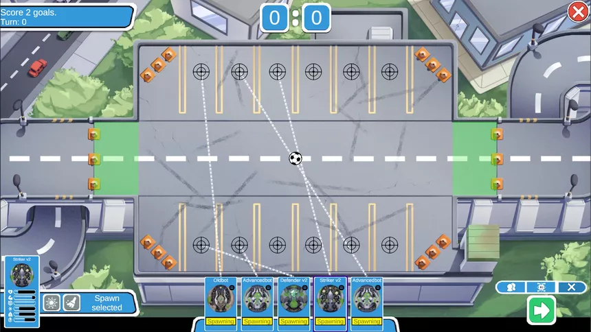 Скриншот 6 к игре Crazy Robot Ball