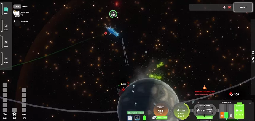 Скриншот 5 к игре Periapsis: Eclipse