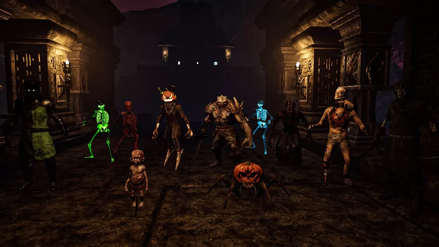 Скриншот 5 к игре Medieval Halloween VR