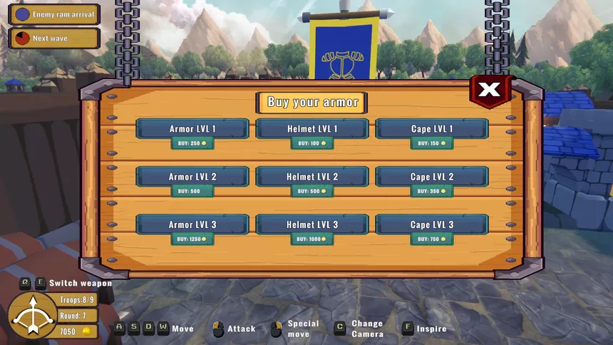 Скриншот 5 к игре Keep of the knights