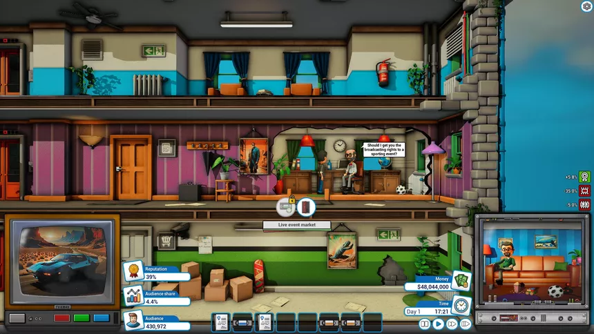 Скриншот 6 к игре Mad Television Tycoon