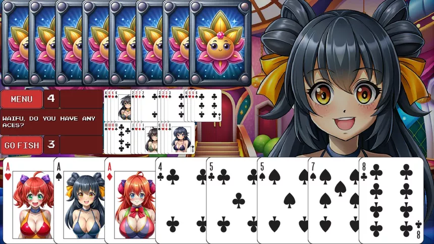 Скриншот 5 к игре Waifu Cards