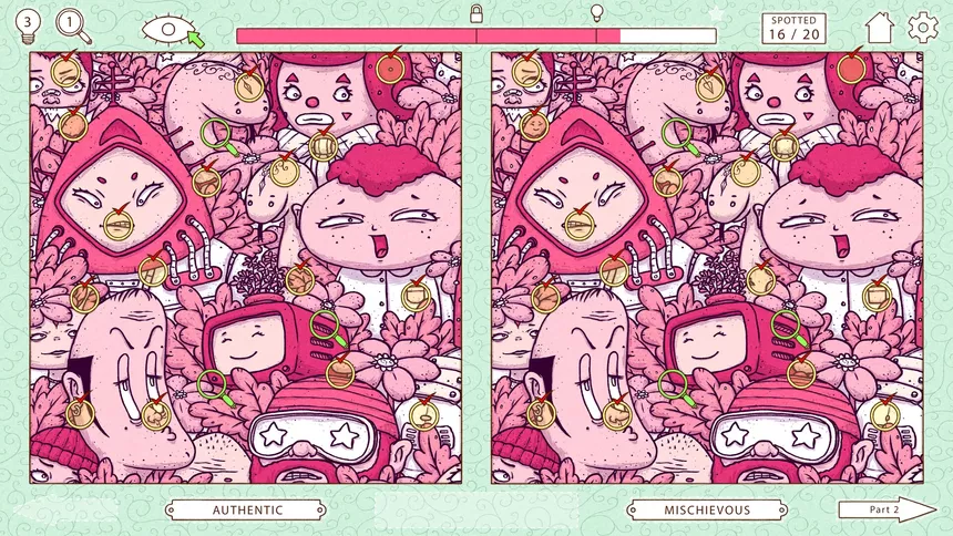 Скриншот 5 к игре Deja View - A Spot The Difference Game