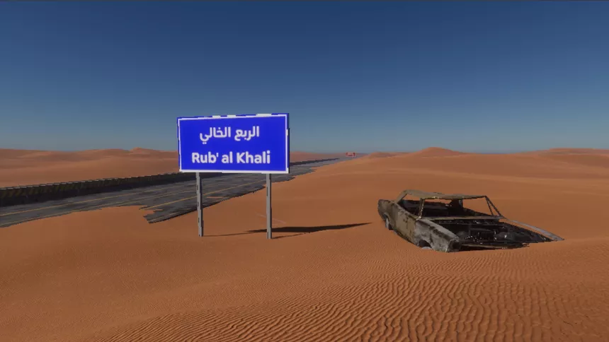 Скриншот 8 к игре Oil Worker: The Empty Quarter | موظف النفط : الربع الخالي