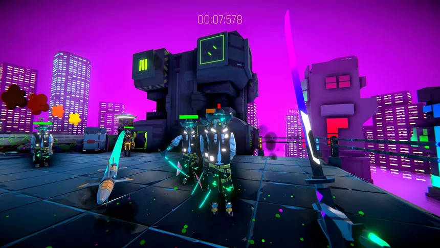 Скриншот 5 к игре CYBERSLAYER: No Time to Regret
