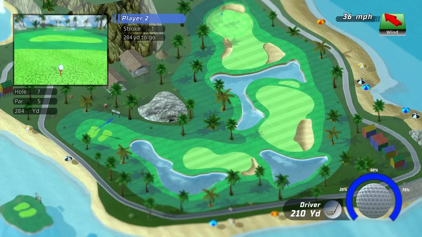 Скриншот 6 к игре Golf Up Tropical