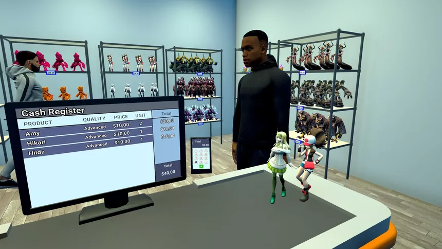 Скриншот 5 к игре Figure Shop Simulator
