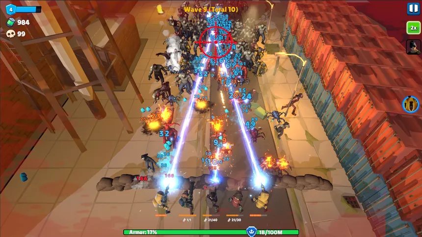 Скриншот 5 к игре Idle Zombie Wave: Premium
