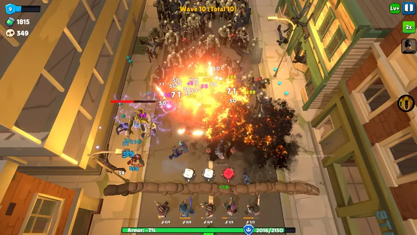 Скриншот 7 к игре Idle Zombie Wave: Premium