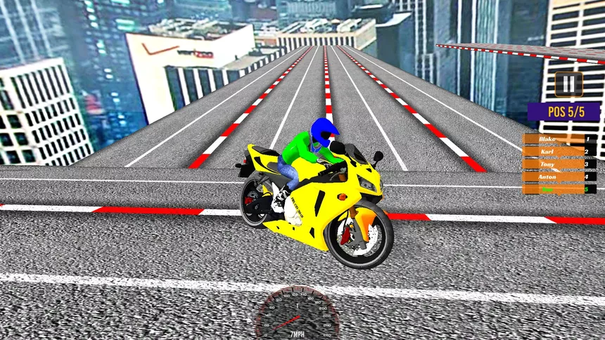 Скриншот 8 к игре Impossible Moto Sim